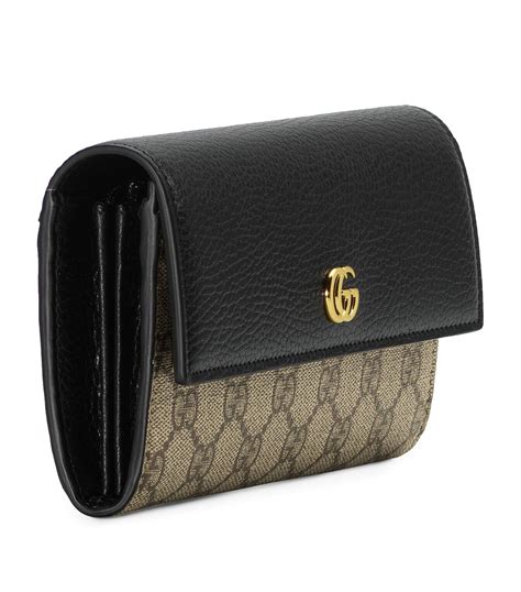 amazon gucci continental wallet|Gucci accessory collection wallet.